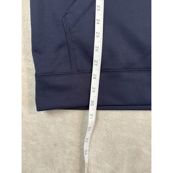 Carhartt Force Hoodie Mens L Large Navy Blue Relaxed Fit Pullover Sweatshirt - Picture 10 of 10